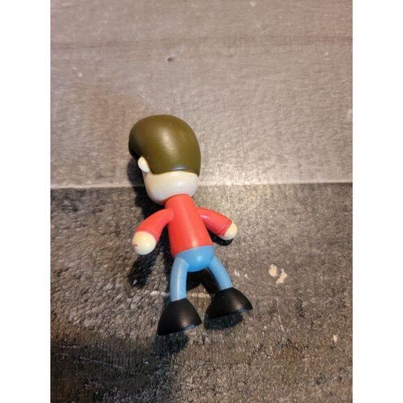 Mini man red shirt guy dad toy figure - Picture 2 of 4